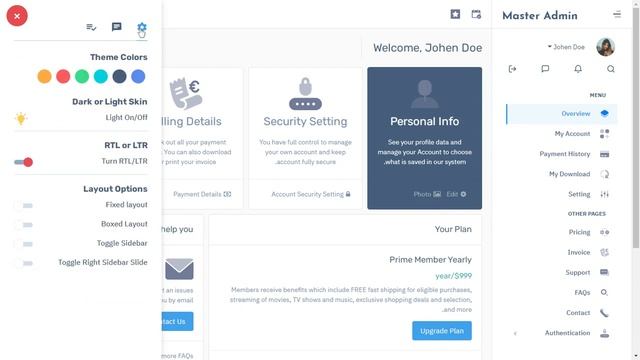 Bootstrap 4 Admin Dashboard Template with RTL Light Theme смотреть онлайн