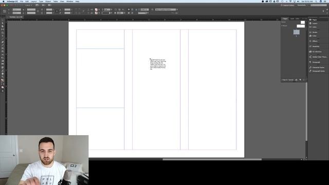 Place and Flow Overset Text in InDesign | InDesign Text Box Tutorial смотреть онлайн