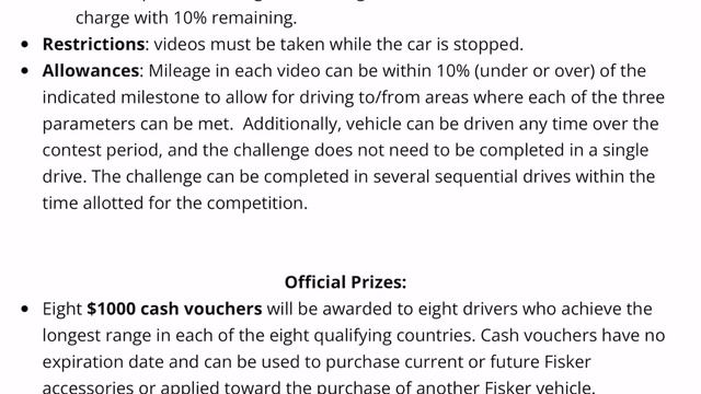 Fisker Ocean Max Range Challenge Explained смотреть онлайн