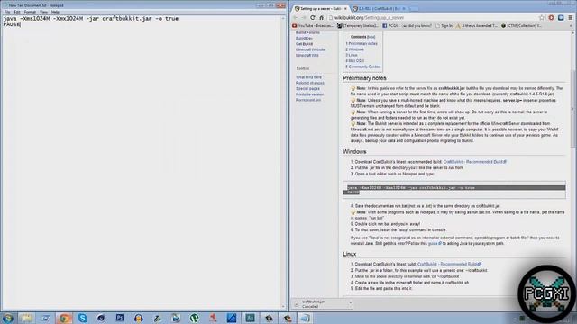 How To Setup a Bukkit Server 1.8 смотреть онлайн