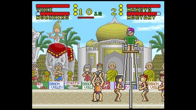 Super Beach Volleyball SNES (Inazuma Serve da!) смотреть онлайн
