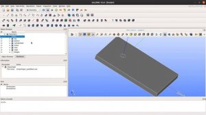 Parametric geometry and mesh using Salome 9 for OpenFOAM 2D case