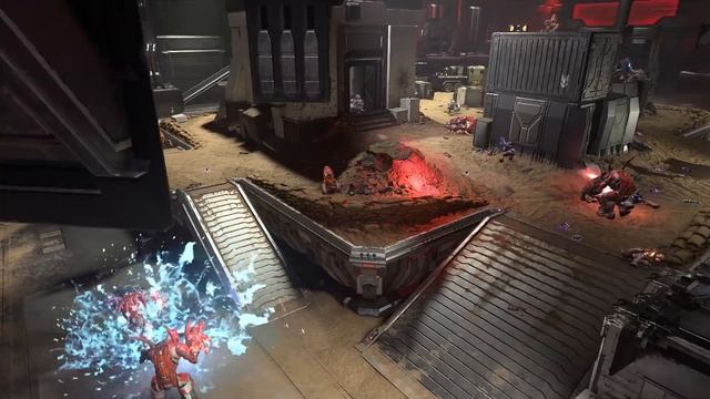 Halo Infinite AI Battle - Hunters vs Grunt Horde смотреть онлайн