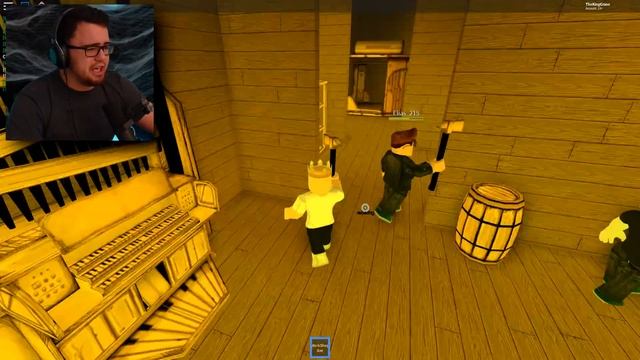 BENDY AND THE INK MACHINE IN ROBLOX смотреть онлайн