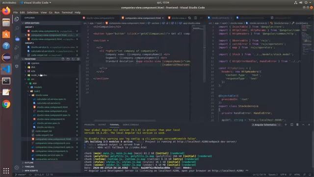 Groovy / Grails / Angular 8 / JVM11 - Aplicativo de teste para cálculo de desvio padrão de "ações" смотреть онлайн