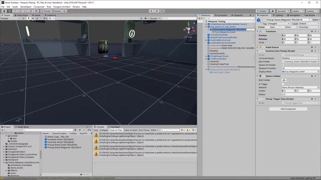 Sewer Zombies | Create Destructible Barrels, Headshots Damage | #Unity #GameDev #Prototype смотреть онлайн