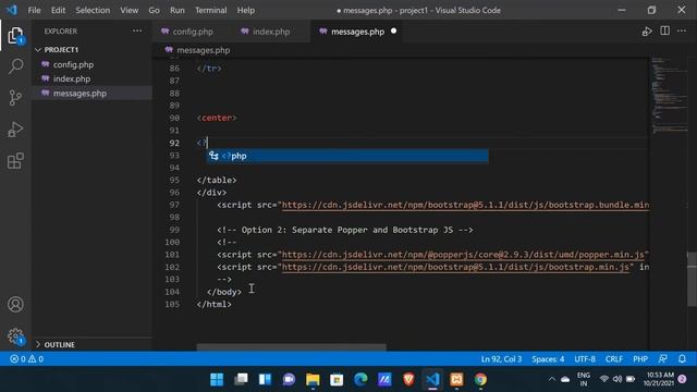 How to show data from database in pHp | Database Connection | Code Caption смотреть онлайн