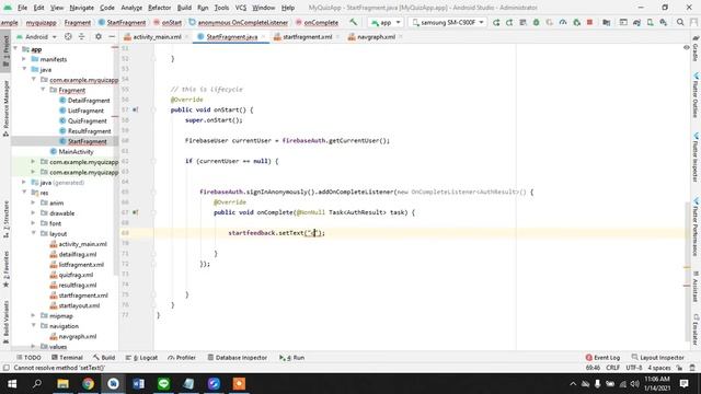 4. User Signup - Firebase Authentication | Quiz App - MVVM | Firebase | Firestore | смотреть онлайн