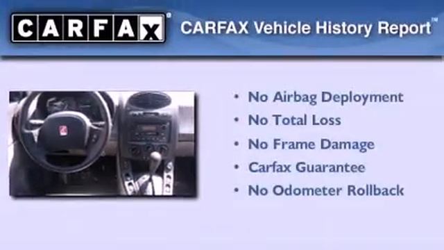 2003 Saturn VUE Plainfield IN 46168 смотреть онлайн