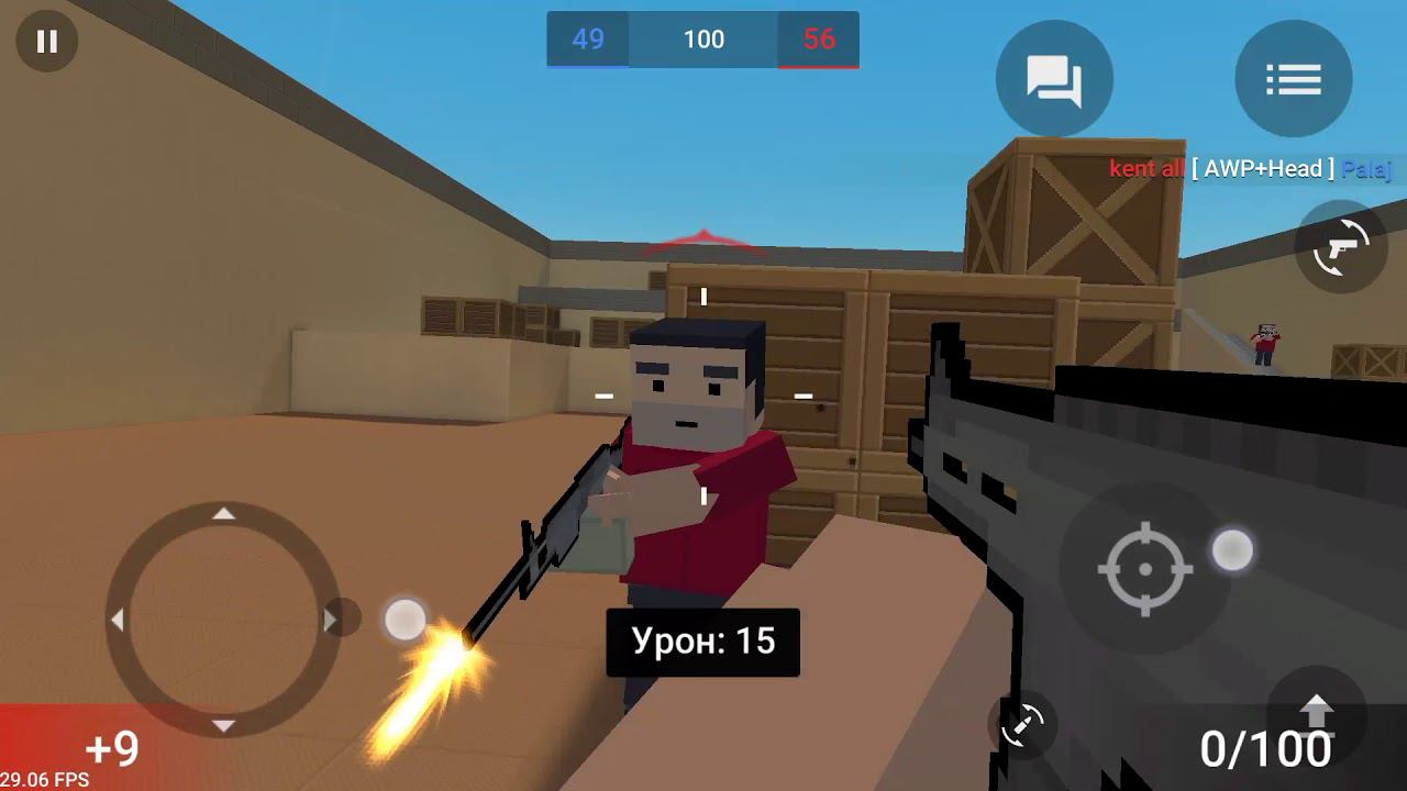 ОБНОВА 5.0.2 в Block Strike!!! | САНК опять учится играть :/ смотреть онлайн