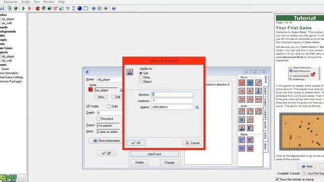 Game Maker 8.1 Наша первая игра Урок[1] - Герой , Стены , Враги смотреть онлайн