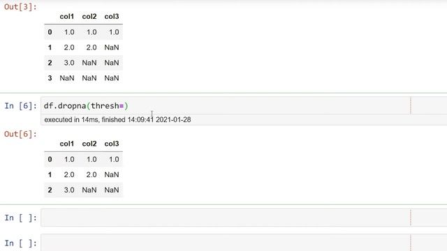 Python PANDAS - Como excluir linhas e colunas com NaN смотреть онлайн