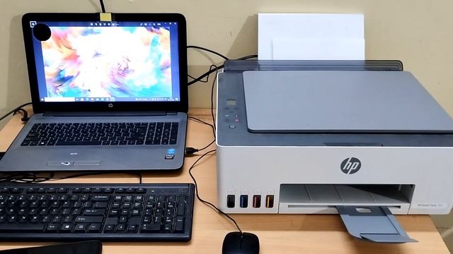 HP SMART TANK 580 Photo Print Quality ? | Printing photos in HP Printer - Passport, A4, Letter prin смотреть онлайн