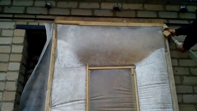 Задувание пенопласта смотреть онлайн