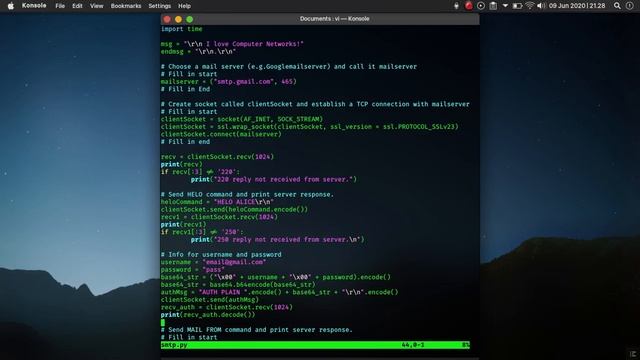Mengirim Email dengan Protokol SMTP (Python) смотреть онлайн