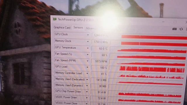 Tes fan VGA RX 570 4GB power color смотреть онлайн