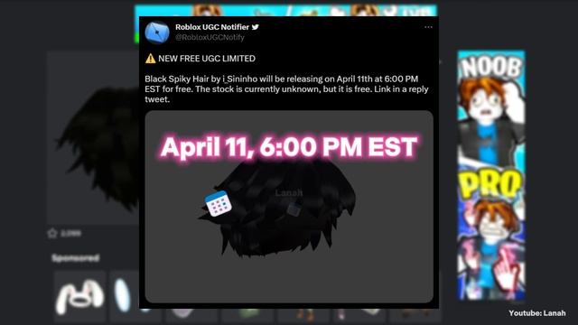 [FREE LIMITED] GET NEW FREE HAIR IN ROBLOX ?? 2023 смотреть онлайн