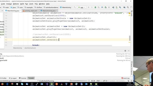 IMT3673 - Mobile Programming (Animations) - Part 2 смотреть онлайн