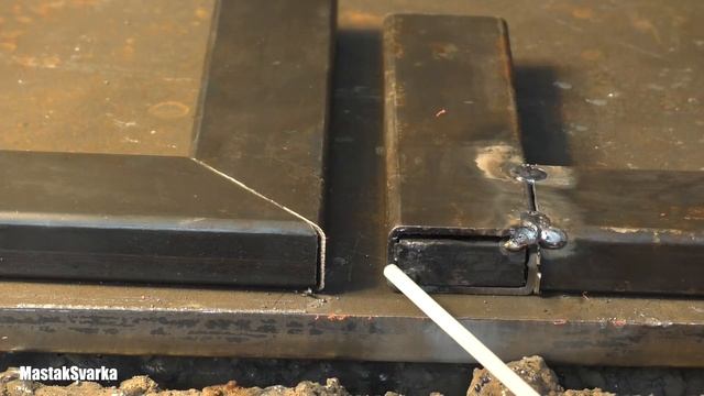 Способ стыковки профильных труб смотреть онлайн