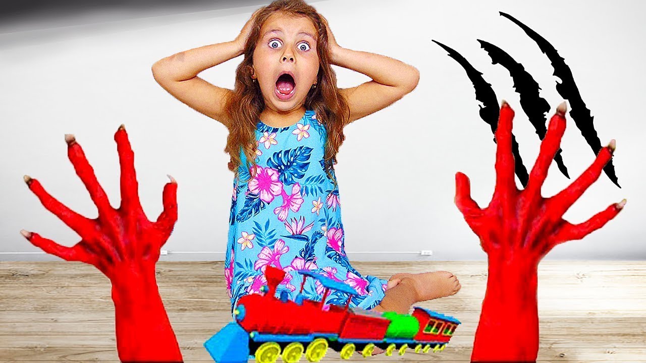 Милана и ее история на ночь для детей про монстра под кроватью смотреть онлайн