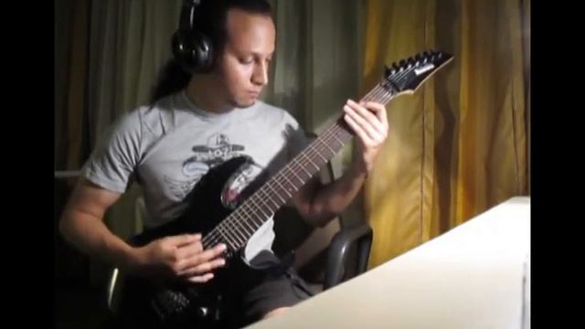 Meshuggah - Suffer in Truth (guitar cover) смотреть онлайн