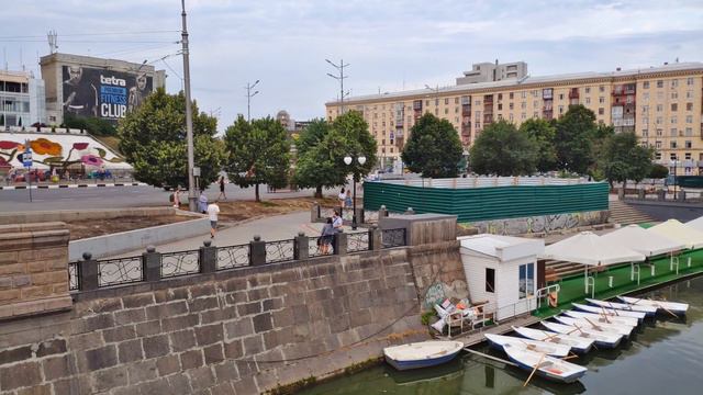 ХАРЬКОВ ▶ река Лопань, Полтавский Шлях, площадь Сергиевская Июнь 2019 смотреть онлайн