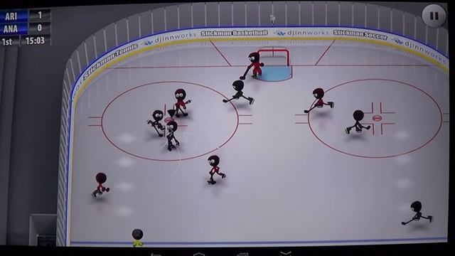 Android Stickman Ice Hockey game review смотреть онлайн