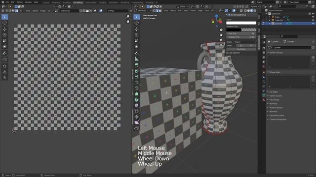 Создание UV развертки | Что такое UV развертка? | Blender 3D | Блендер 3д смотреть онлайн