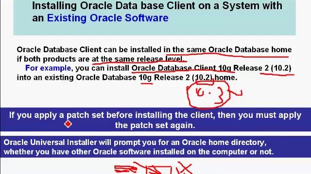 شاهد وتعلم - Oracle client 11g - 13 installing with existing oracle software смотреть онлайн