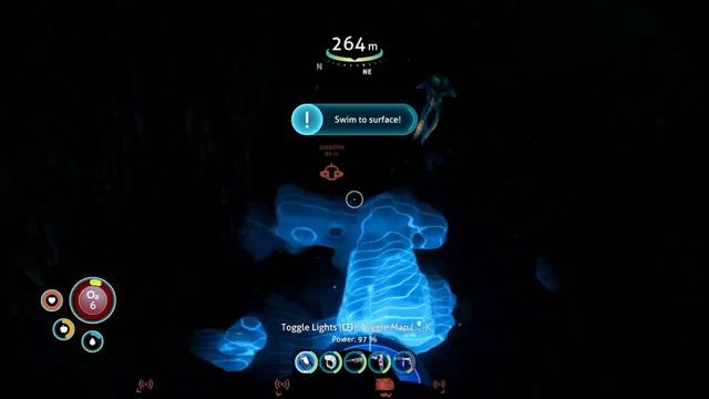 Finding the floating island and the Degasi habitat / Subnautica #1 смотреть онлайн