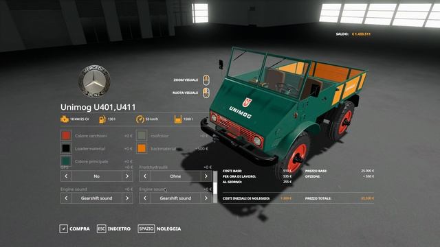FS 19 ⚙️ Unimog U401/411 by Ls_oldtimer [Presentazione PC] - #nicko87 смотреть онлайн
