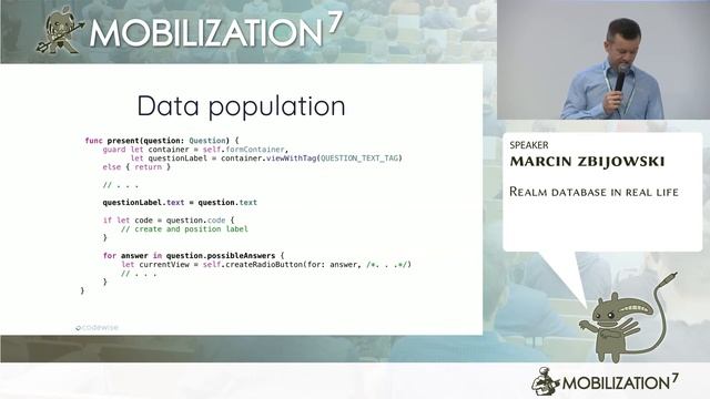 Realm database in real life - Marcin Zbijowski смотреть онлайн