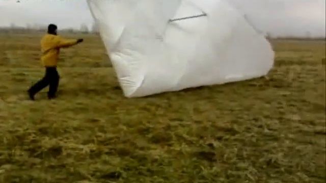 Кондор. взлет при усилении ветра