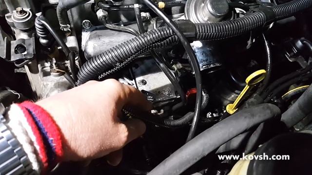 Частая причина подсоса воздуха на Opel Frontera B 2.2d, двигатель X22DTH смотреть онлайн