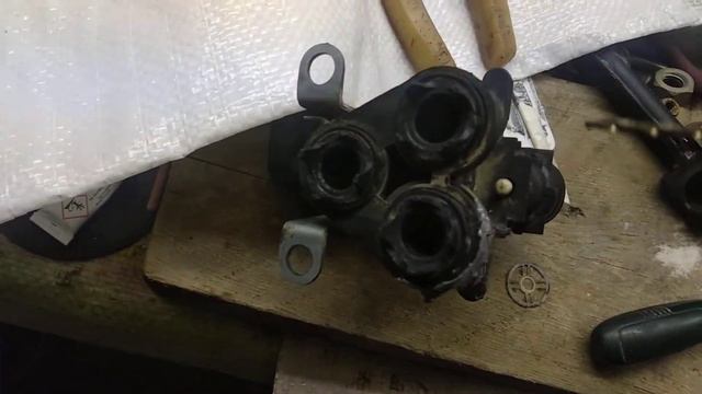 Ремонт керхера .... если треснула помпа.