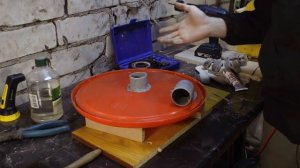 Как сделать циклон из ведра, для пылесоса, за 5 мин своими руками. DIY. Стружкоотсос.