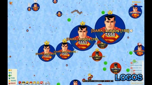 Агарио:Голодные игры | Играем с кланом [OOPS] #2 смотреть онлайн