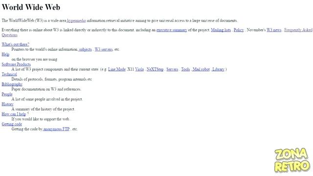 Así luce la primera página web de la historia смотреть онлайн