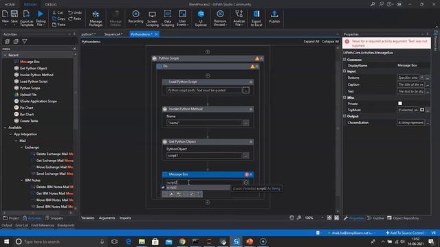 RPA Using Python | RPA With Python | Robotic Process Automation Using Python | Simplilearn смотреть онлайн