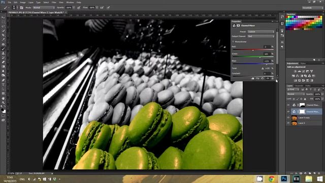 Photoshop- How to change color(one minute tutorial) смотреть онлайн