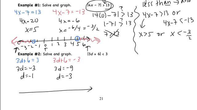 1.6: Solving Absolute Value Inequalities смотреть онлайн