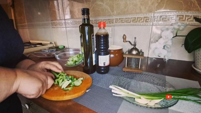 Салат из огурцов "Воспоминание" смотреть онлайн