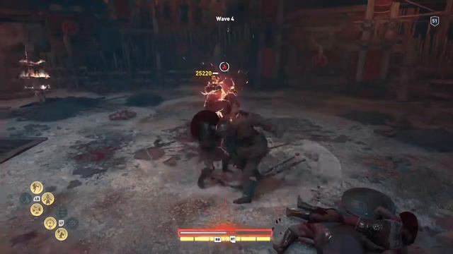 Assassins creed ODYSSEY arena fight смотреть онлайн