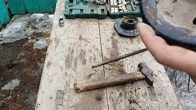 КАК РАЗОБРАТЬ ПЕРЕДНЮЮ СТОЙКУ Mitsubishi Galant 6 смотреть онлайн