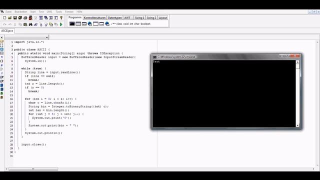 Java Grundlagen: ASCII to Binärzeichen смотреть онлайн