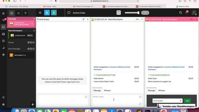 Laravel 8 E-commerce Tutorial | Laravel Live Chat Support | Integrate Live Chat Support in Laravel смотреть онлайн
