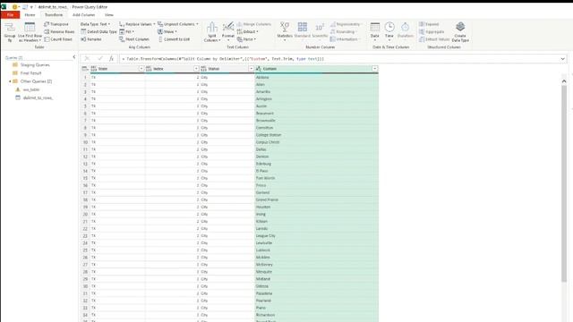 Power Query - Split by delimiter to multiple rows (Bonus VBA macro also included) смотреть онлайн