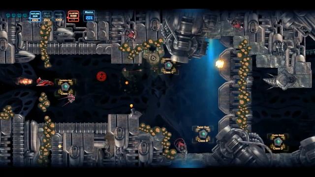 REMOTE LIFE Demo Gameplay on PC | 2D Side Scrolling Space Shooter смотреть онлайн