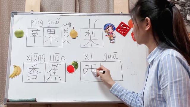 Тема изучать как говорить и писать фрукты на китайском языке.С нуля начать и легко! смотреть онлайн