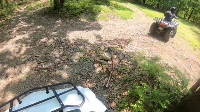 Suzuki KingQuad 400 Riding: Bald Eagle State Park смотреть онлайн